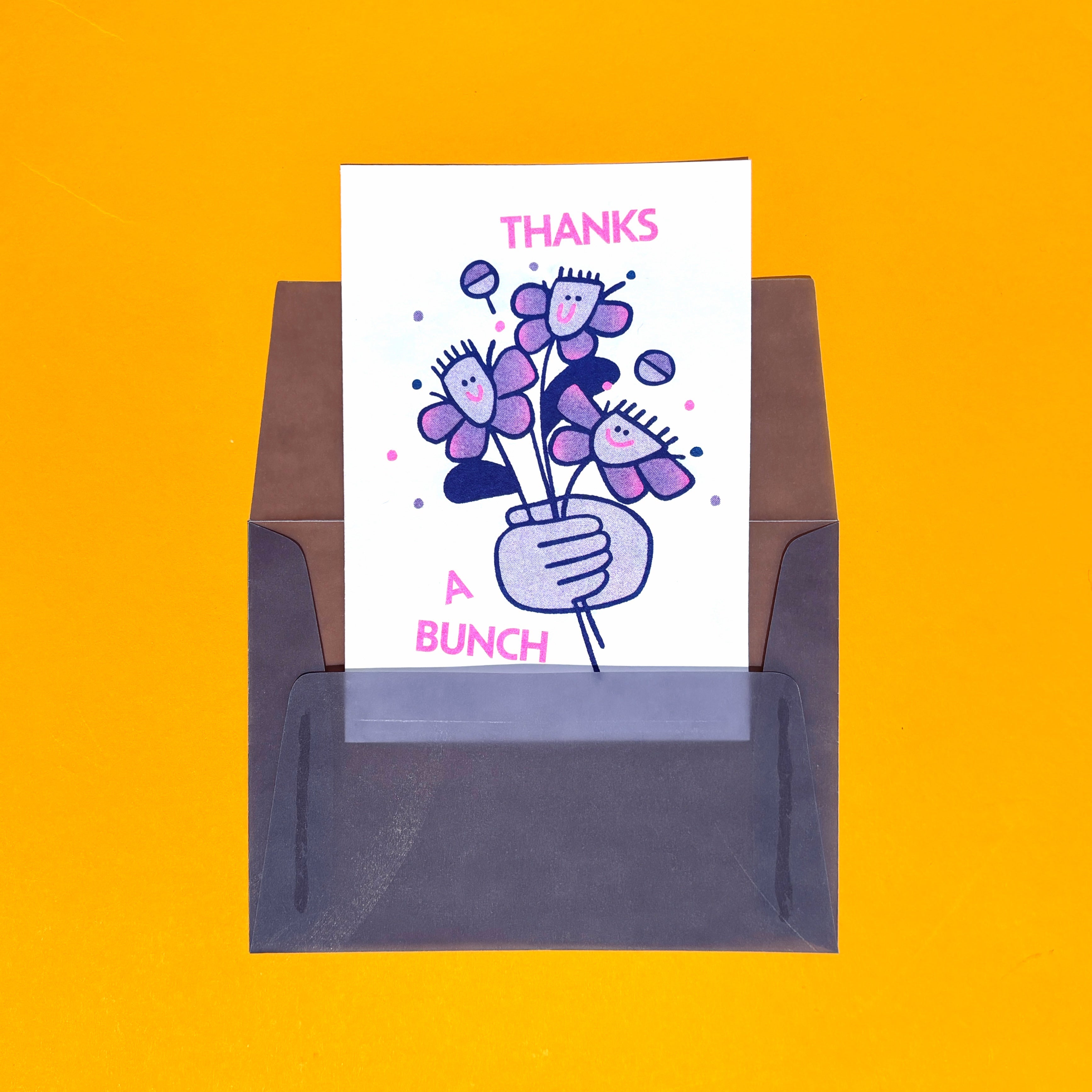 Thanks a Bunch Greeting Card