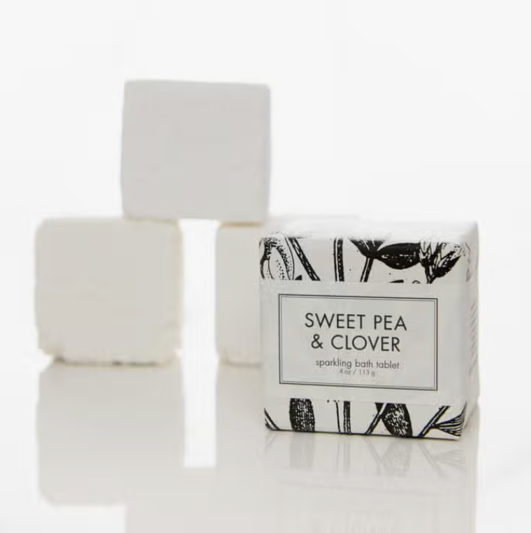 Sweet Pea & Clover Sparkling Bath Tablet