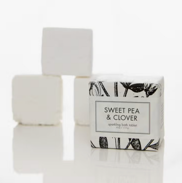 Sweet Pea & Clover Sparkling Bath Tablet