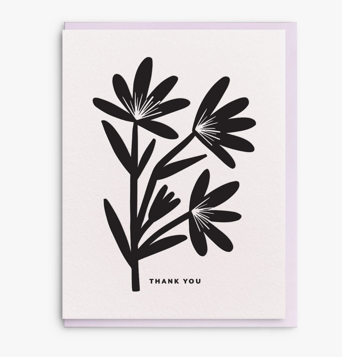 Thank You Flower Greeting Card