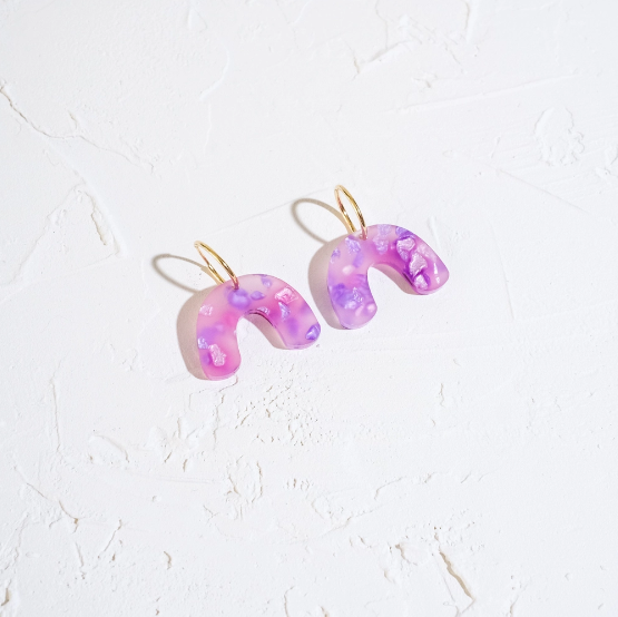 Mini Arch Hoop Earrings