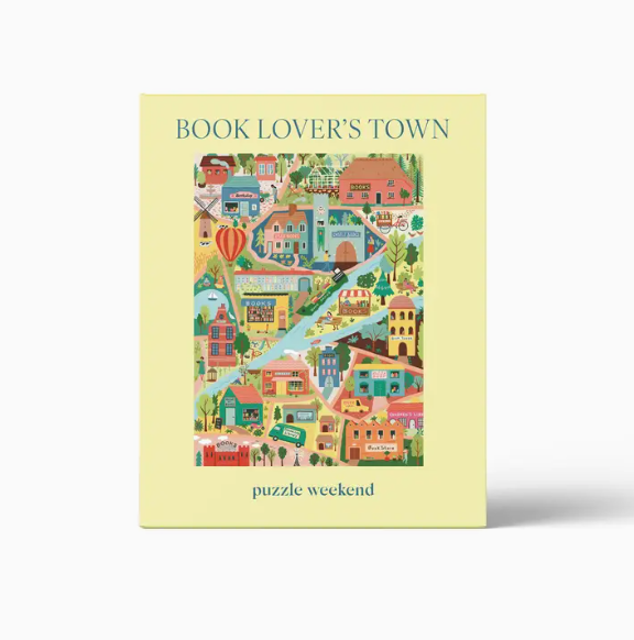 Book Lover's Town 1000 Piece Jigsaw Puzzle