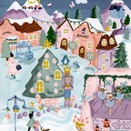 Sugarplum Village 1000 Piece Jigsaw Puzzle