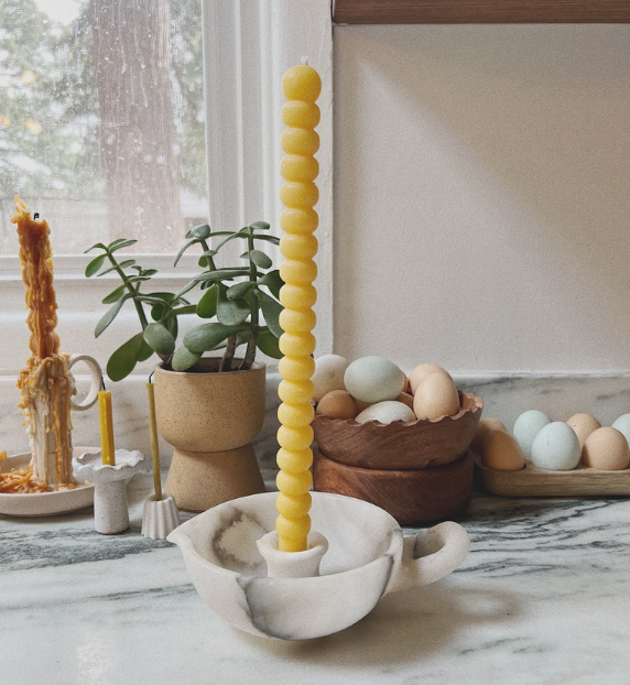 Stacked Taper Candle