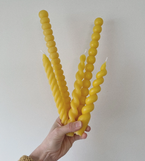 Stacked Taper Candle