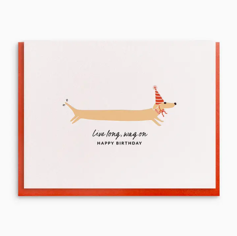 Wag On Greeting Card