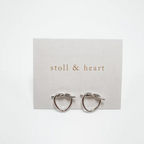 Heart Knot Studs
