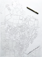 UW Campus Watercolor Art Print