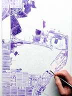 UW Campus Watercolor Art Print