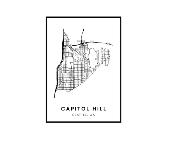 Capitol Hill Print
