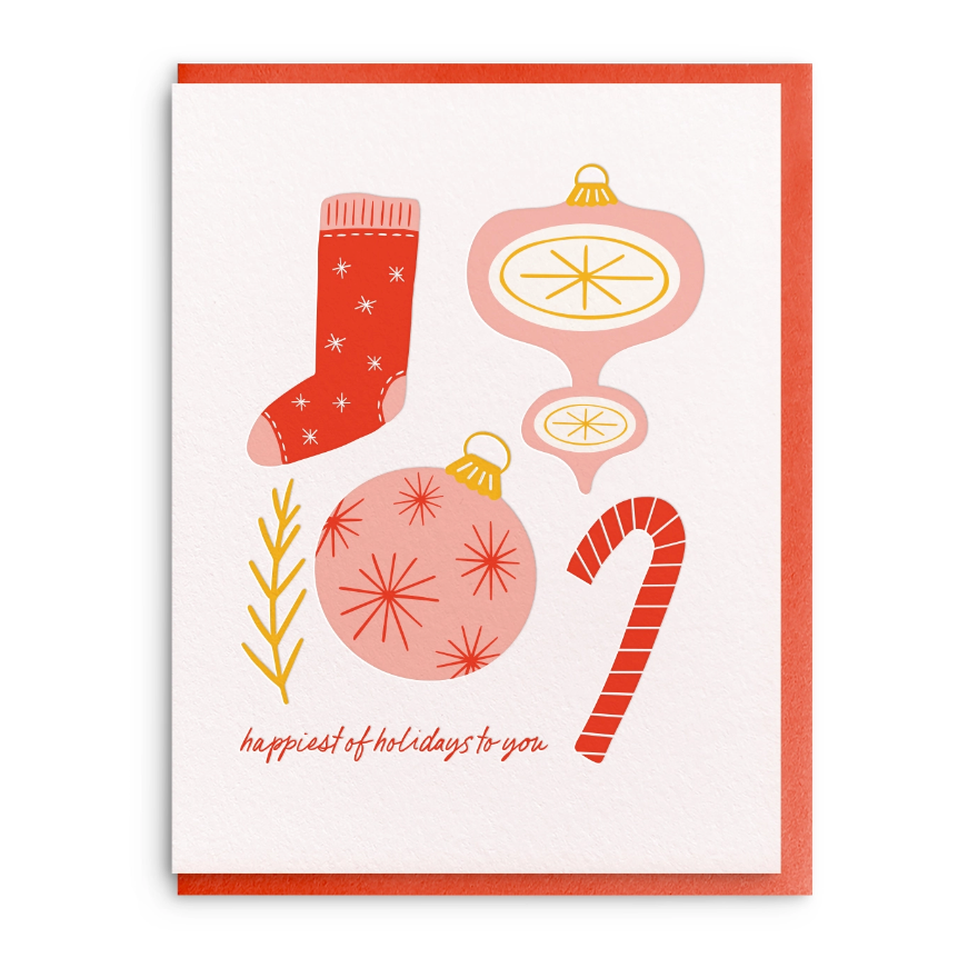 Happiest of Holidays Greeting Card