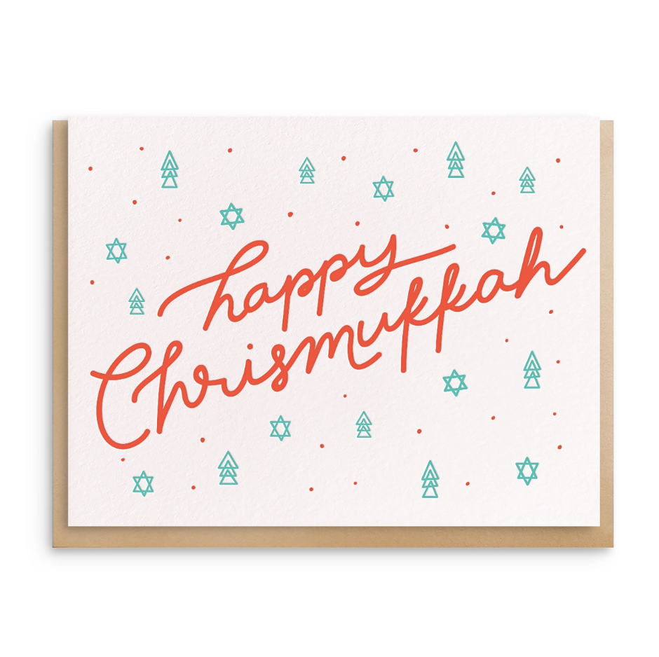 Happy Chrismukkah Greeting Card