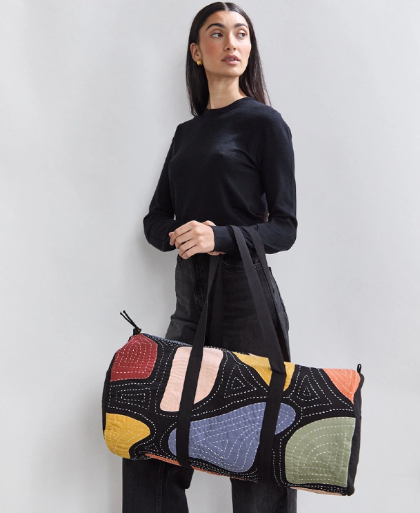 Petal Canvas Duffle Bag