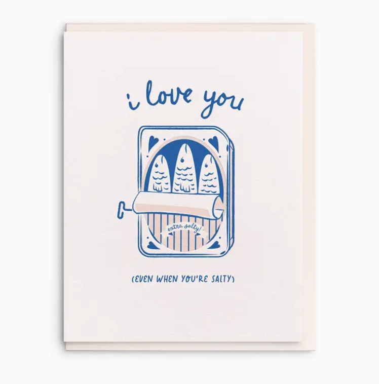 Salty Greeting Card