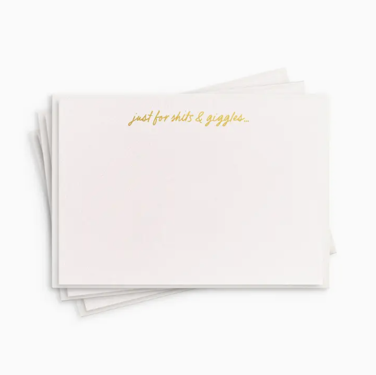 Just for Giggles Stationery Set