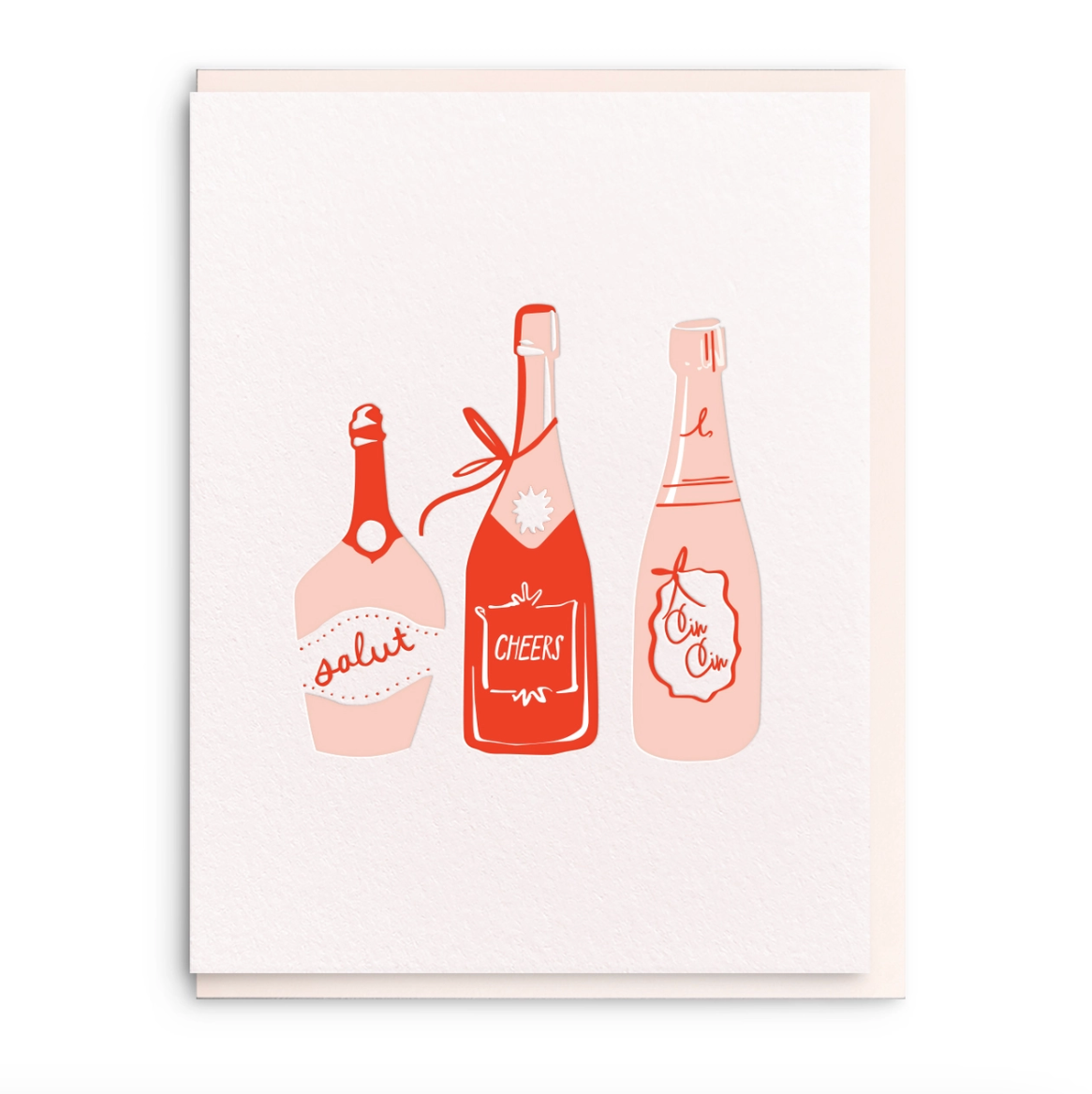 Bubbly Congrats Cheers Greeting Card