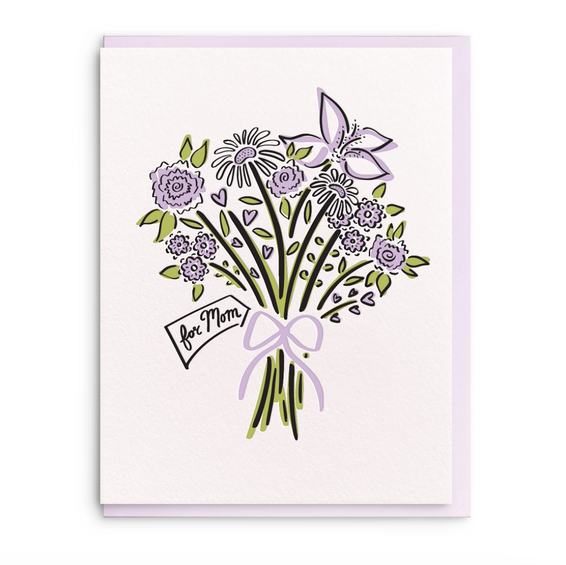 Flowers For Mom Greeting Card