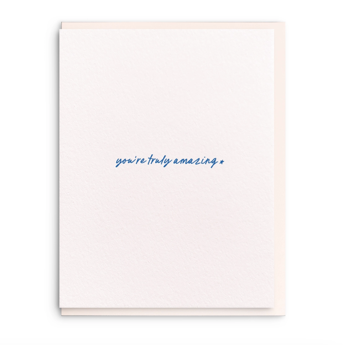 You are Truly Amazing Greeting Card