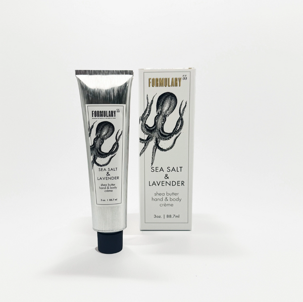 Sea Salt & Lavender  Hand & Body Cream Tube
