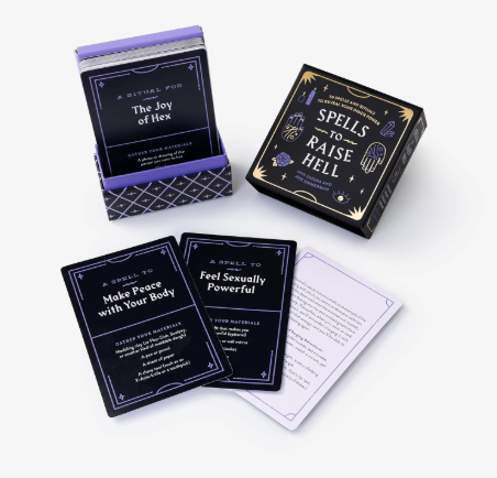 Spells to Raise Hell Cards: 50 Spells and Rituals to Reveal Your Inner Power