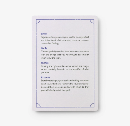 Spells to Raise Hell Cards: 50 Spells and Rituals to Reveal Your Inner Power