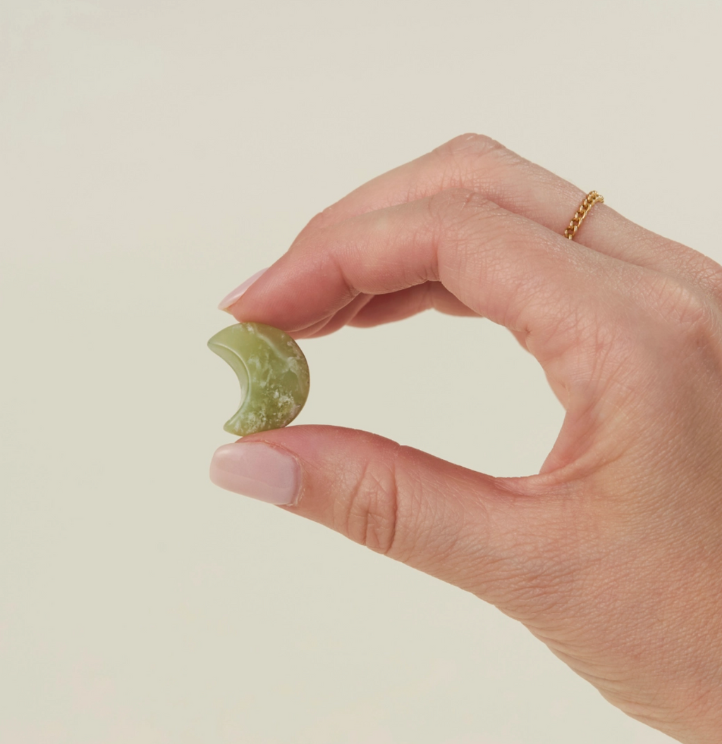 Xiuyan Jade Crystal Moon