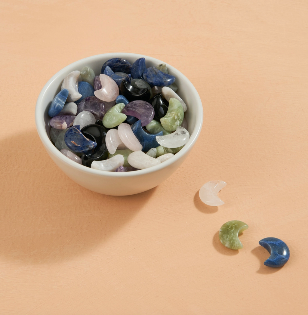 Amethyst Crystal Moon