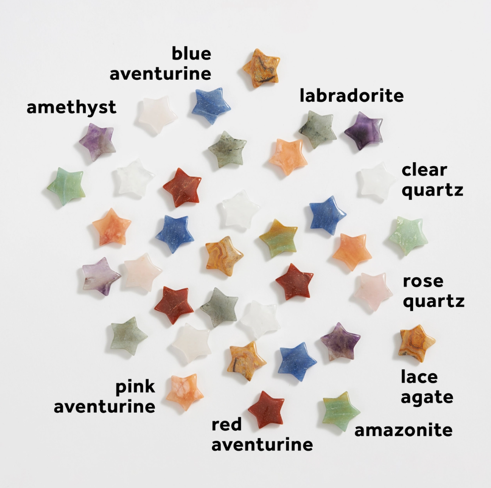 Blue Aventurine Crystal Star