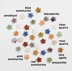 Blue Aventurine Crystal Star