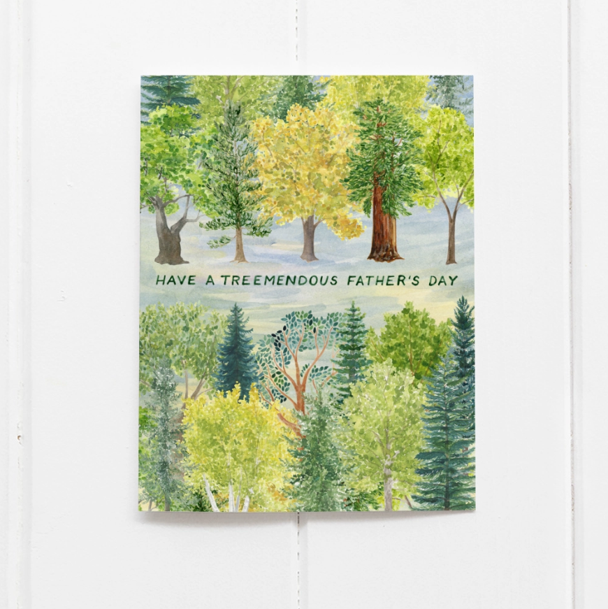 Treemendous Father’s Day Greeting Card