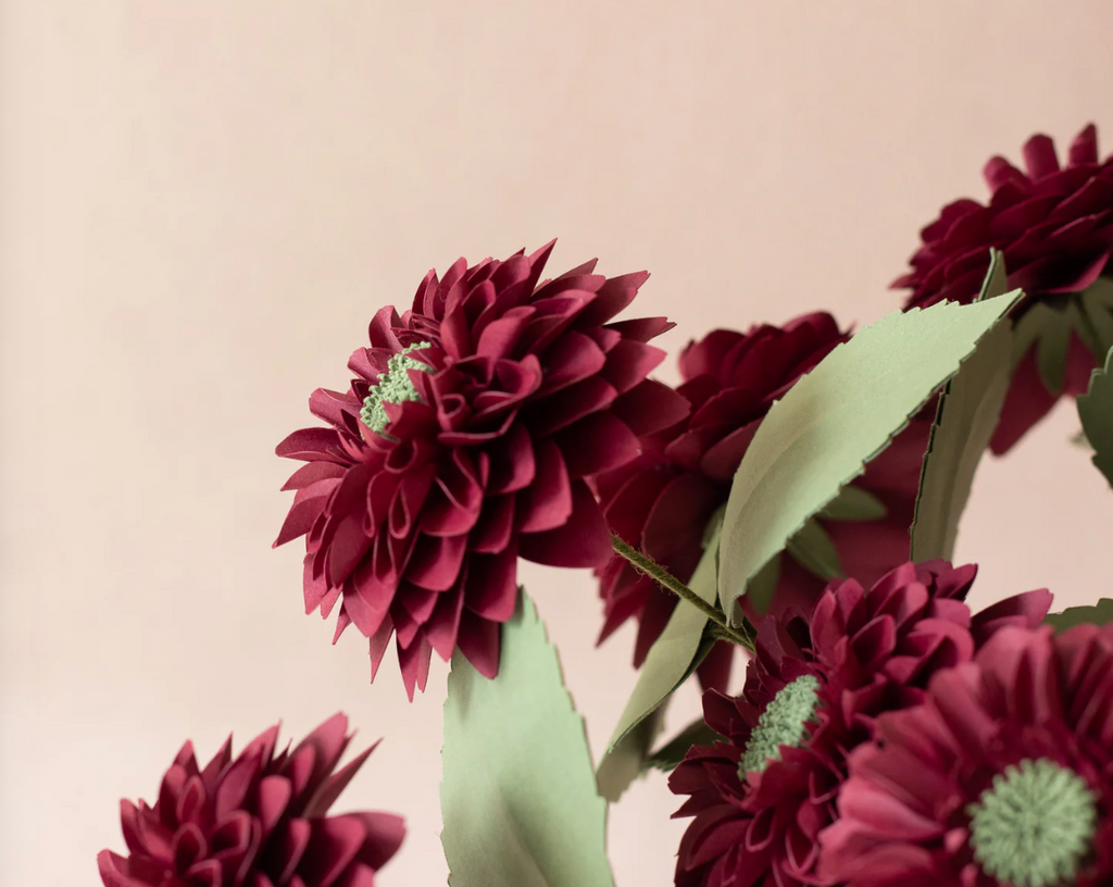 Dahlias Paper Flower