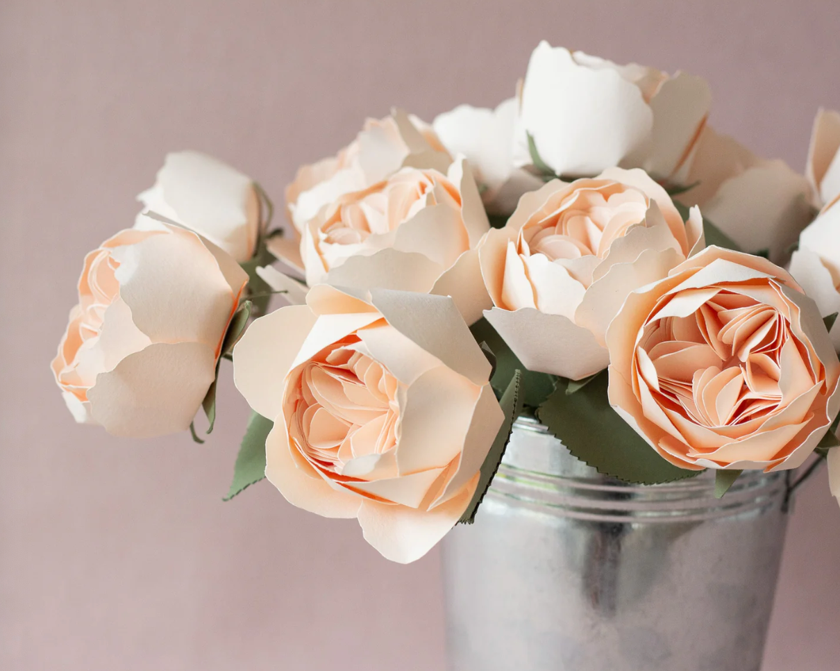 Juliet Rose Paper Flower