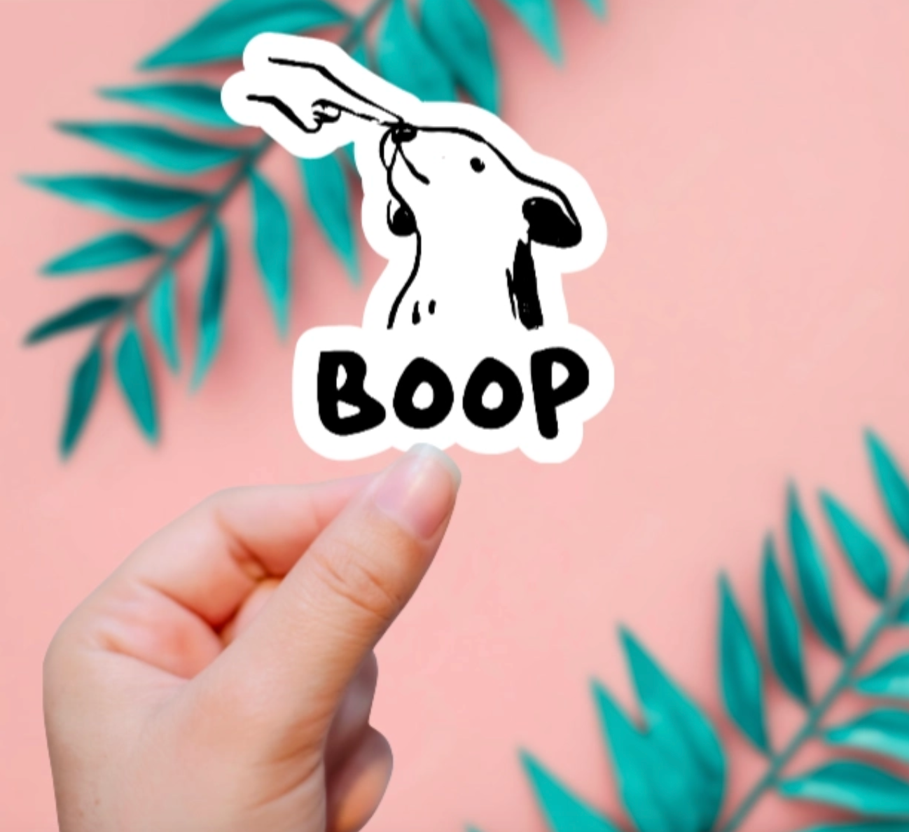 Boop Sticker