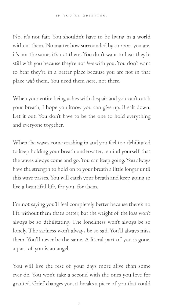 If You're Grieving