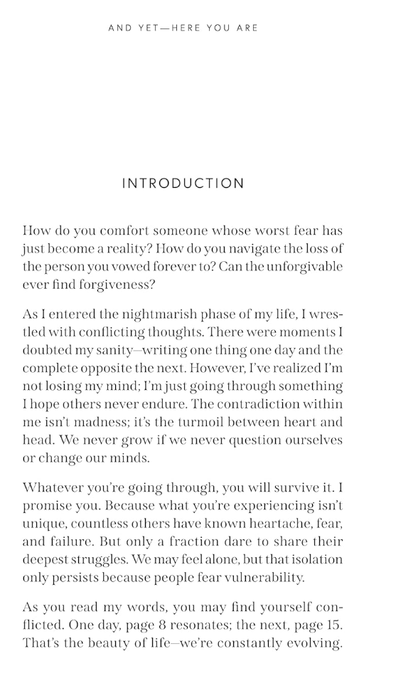 And Yet – Here You Are