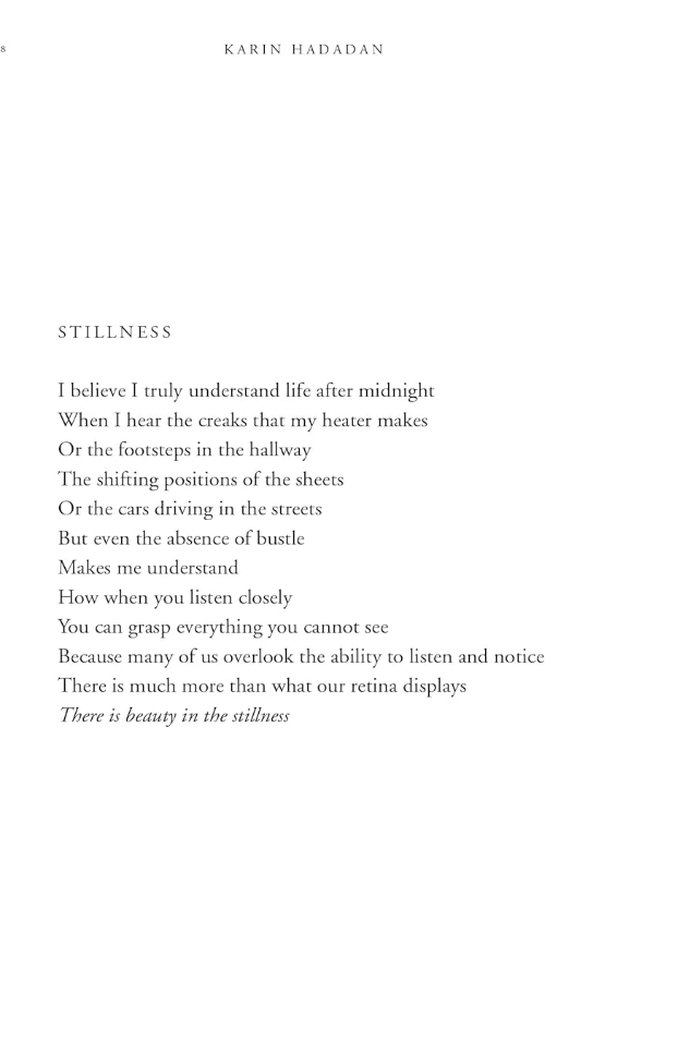 Beauty in the Stillness