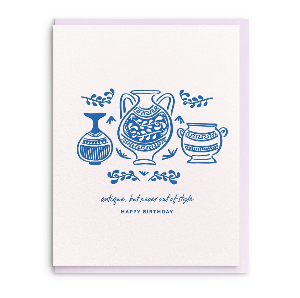 Antique Birthday Greeting Card