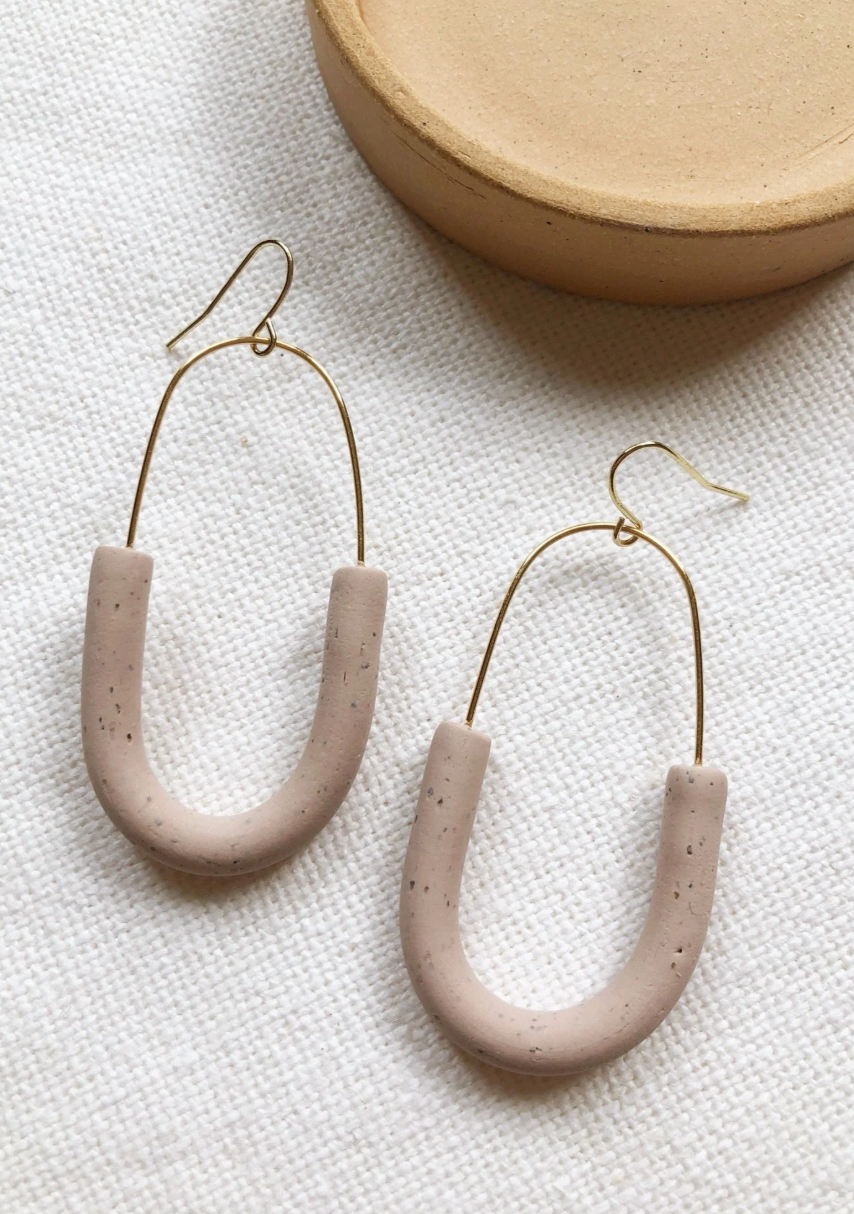 Modern Hoop Earrings