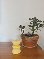 Fluted Pillar Candle, No. 1