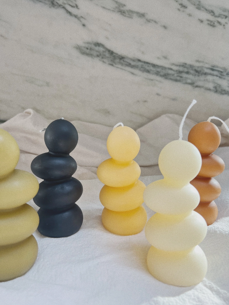 Stacked Pillar Candle