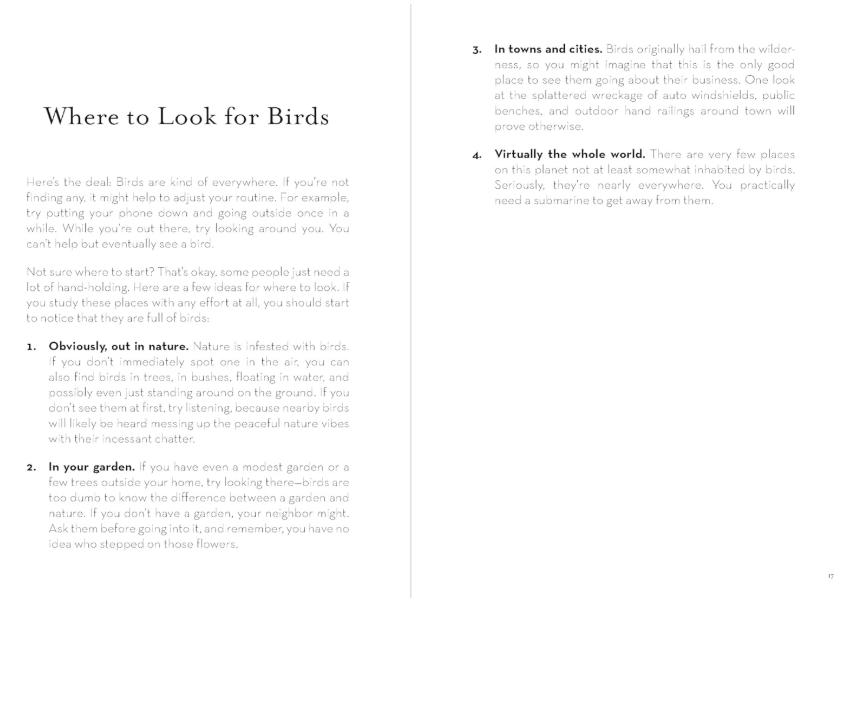 A Dumb Birds Field Guide to the Worst Birds Ever