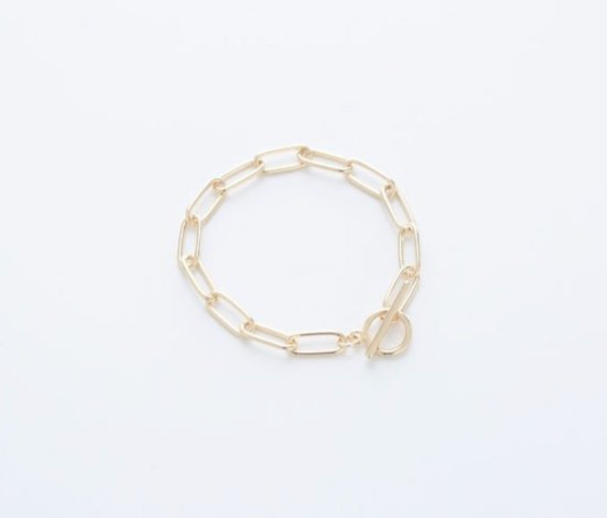Chunky Paperclip Bracelet