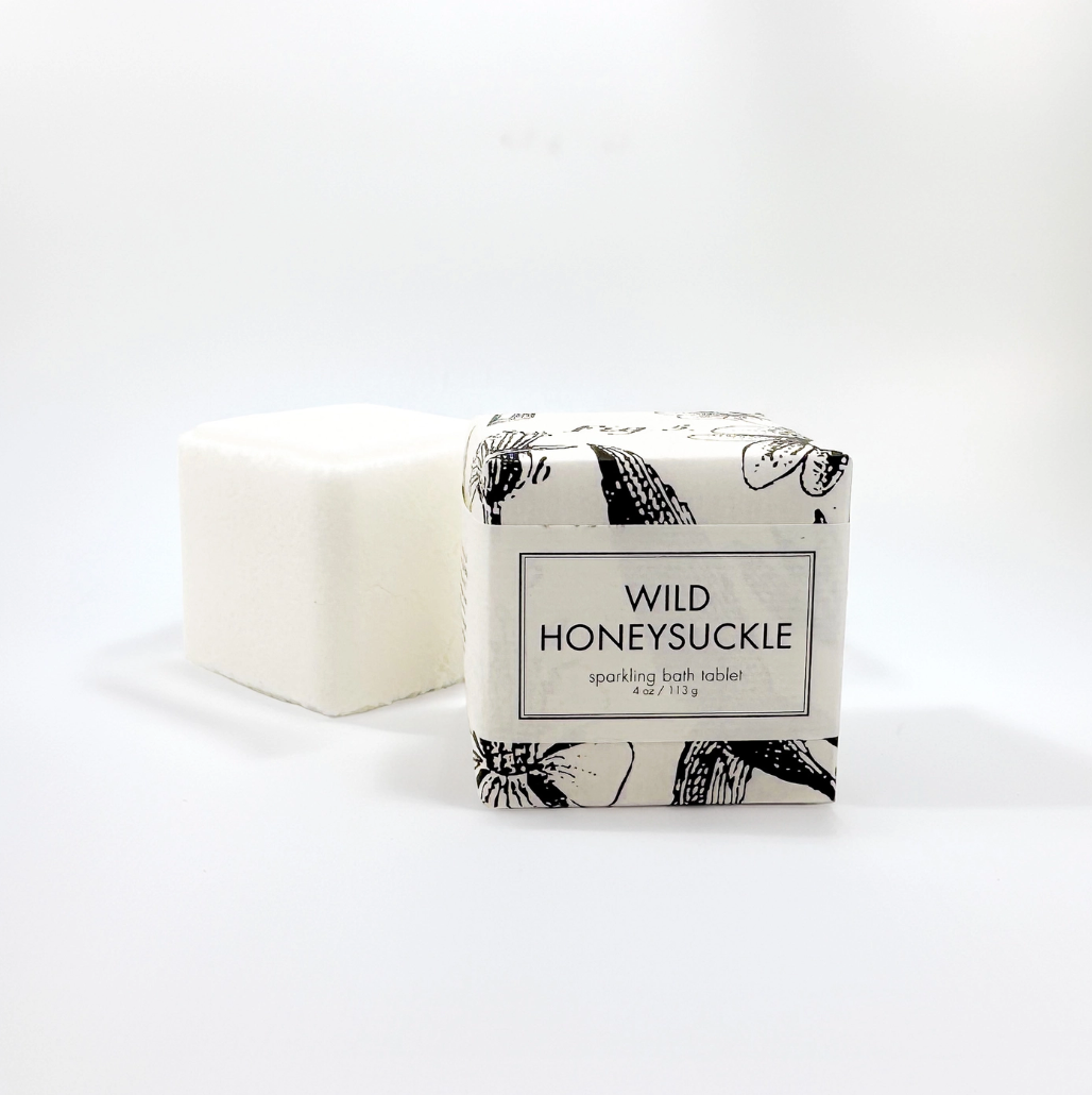 Wild Honeysuckle Sparkling Bath Tablet