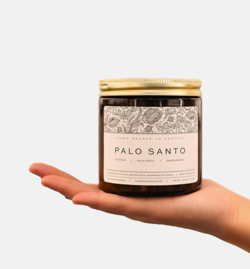 Palo Santo Hand Poured Candle