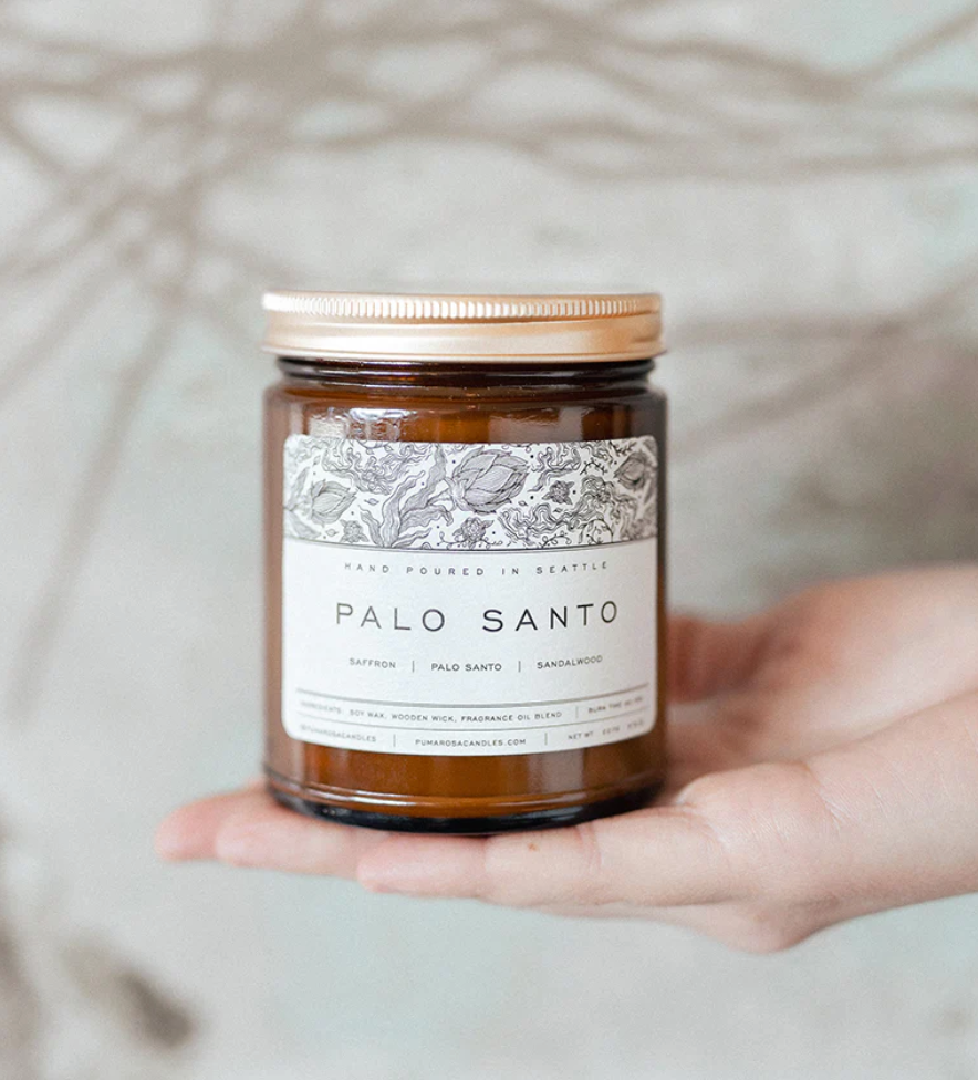 Palo Santo Hand Poured Candle