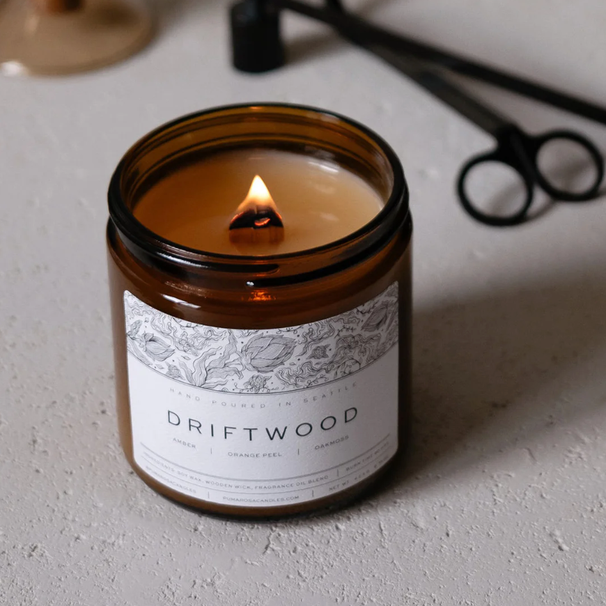 Driftwood Hand Poured Candle