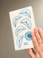 "Dumplings" Sponge Cloths Set of 3