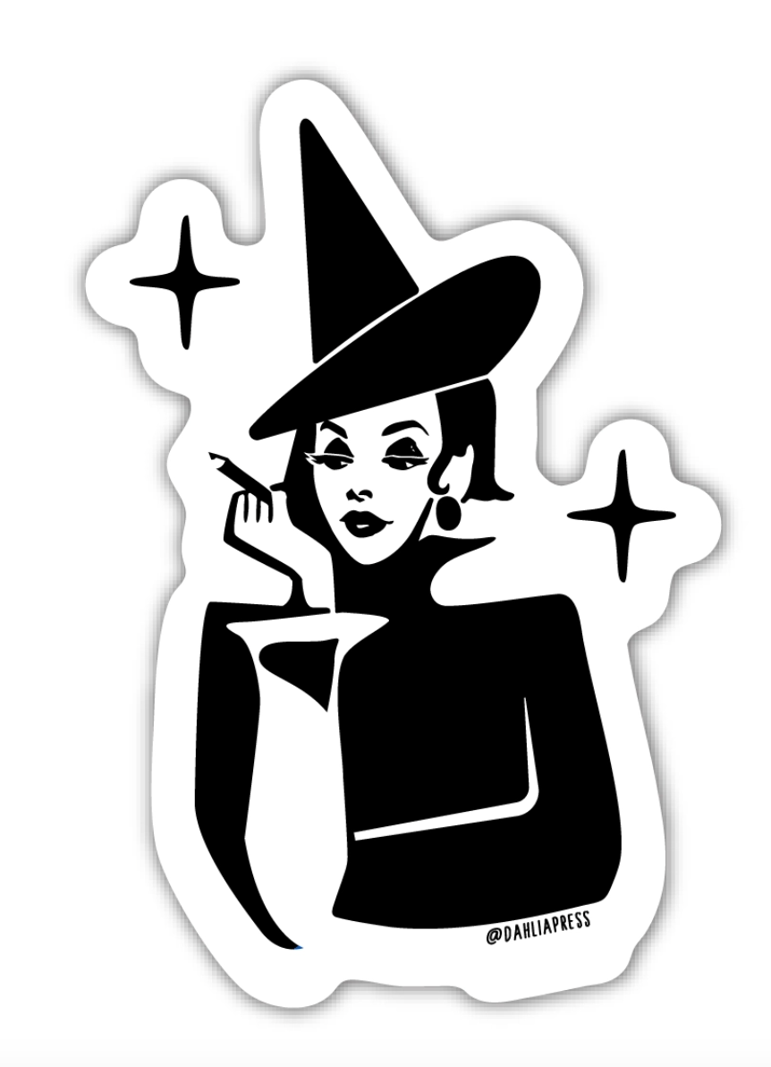 Witch Sticker