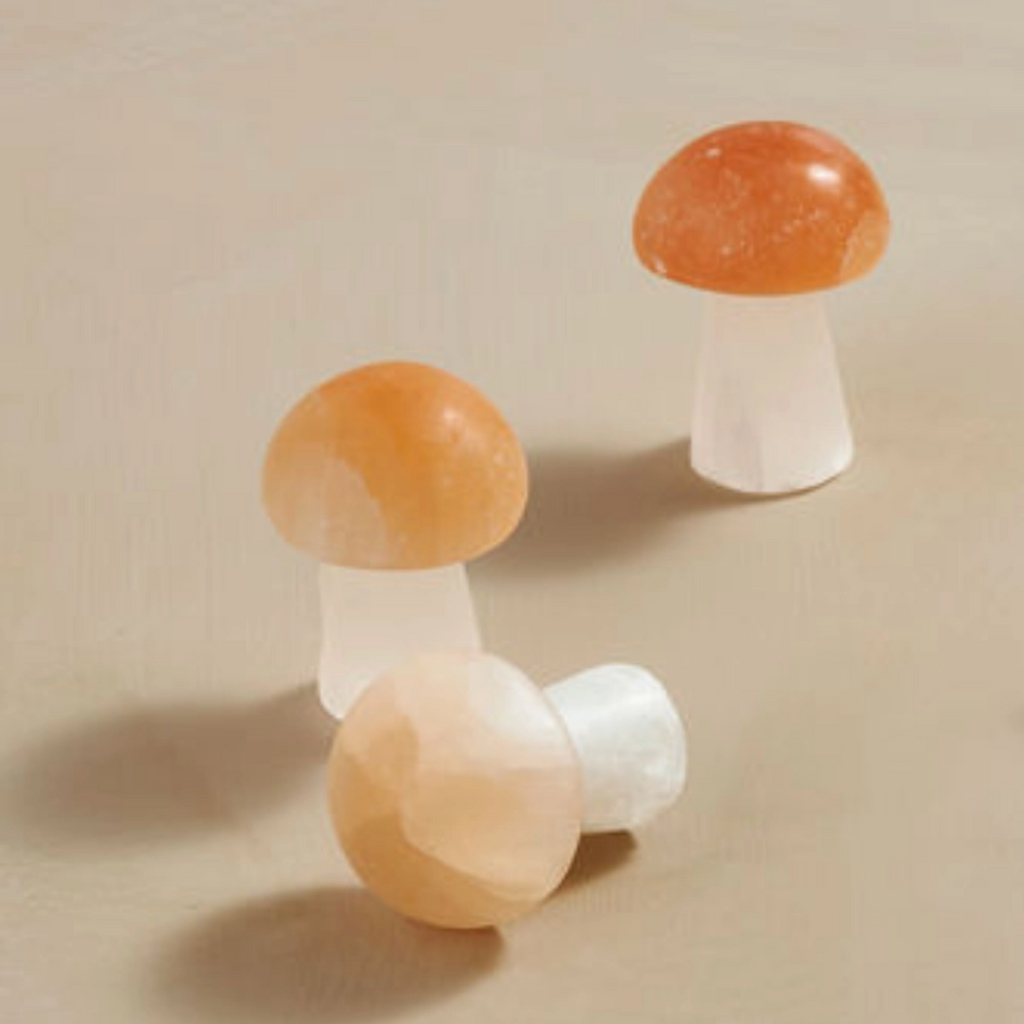Selenite Mushroom