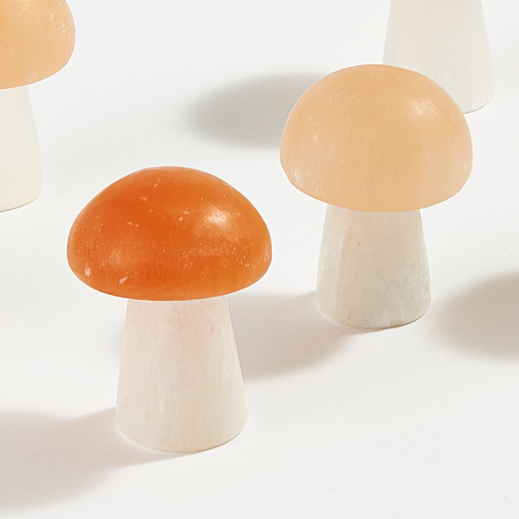 Selenite Mushroom